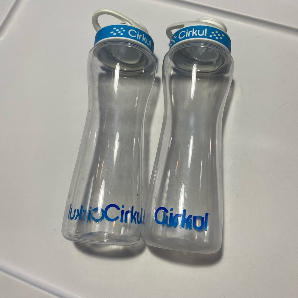 Cirkul Clear Water Bottles - Set of 2
